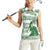 Zimbabwe Rugby Custom Women Sleeveless Polo Shirt Come On Sables White Version - Wonder Print Shop