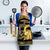 Zimbabwe Rugby Custom Apron Come On Sables Gold Black Version - Wonder Print Shop