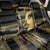 Zimbabwe Rugby Custom Back Car Seat Cover Come On Sables Gold Black Version - Wonder Print Shop