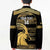 Zimbabwe Rugby Custom Blazer Come On Sables Gold Black Version - Wonder Print Shop