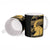 Zimbabwe Rugby Custom Ceramic Mug Come On Sables Gold Black Version - Wonder Print Shop