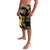 Zimbabwe Rugby Custom Lavalava Come On Sables Gold Black Version - Wonder Print Shop