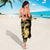 Zimbabwe Rugby Custom Sarong Come On Sables Gold Black Version - Wonder Print Shop