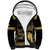 Zimbabwe Rugby Custom Sherpa Hoodie Come On Sables Gold Black Version - Wonder Print Shop