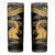 Zimbabwe Rugby Custom Skinny Tumbler Come On Sables Gold Black Version - Wonder Print Shop