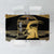 Zimbabwe Rugby Custom Tablecloth Come On Sables Gold Black Version - Wonder Print Shop