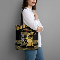 Zimbabwe Rugby Custom Tote Bag Come On Sables Gold Black Version - Wonder Print Shop