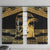 Zimbabwe Rugby Custom Window Curtain Come On Sables Gold Black Version - Wonder Print Shop