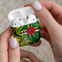 Dominica Independence Day AirPods Case 3 November Coat Of Arms - Wonder Print Shop