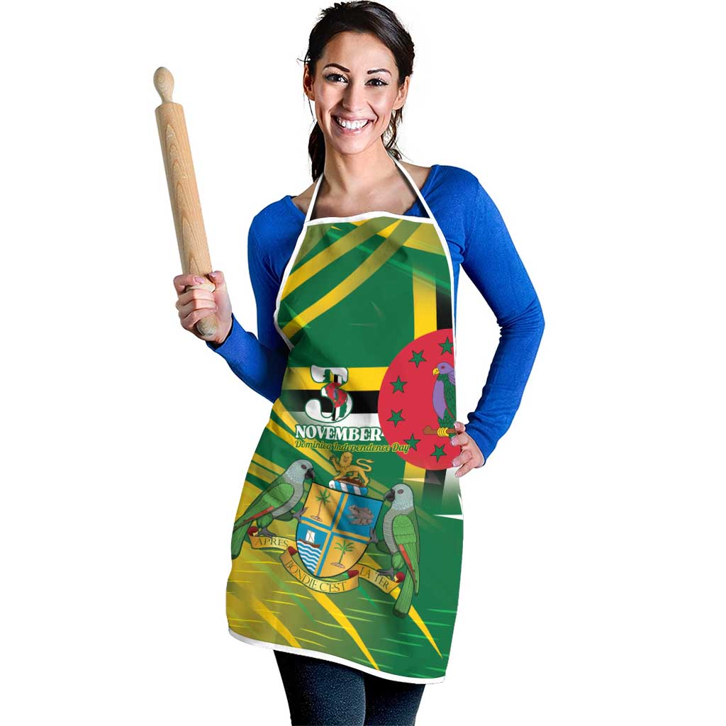 Dominica Independence Day Apron 3 November Coat Of Arms - Wonder Print Shop