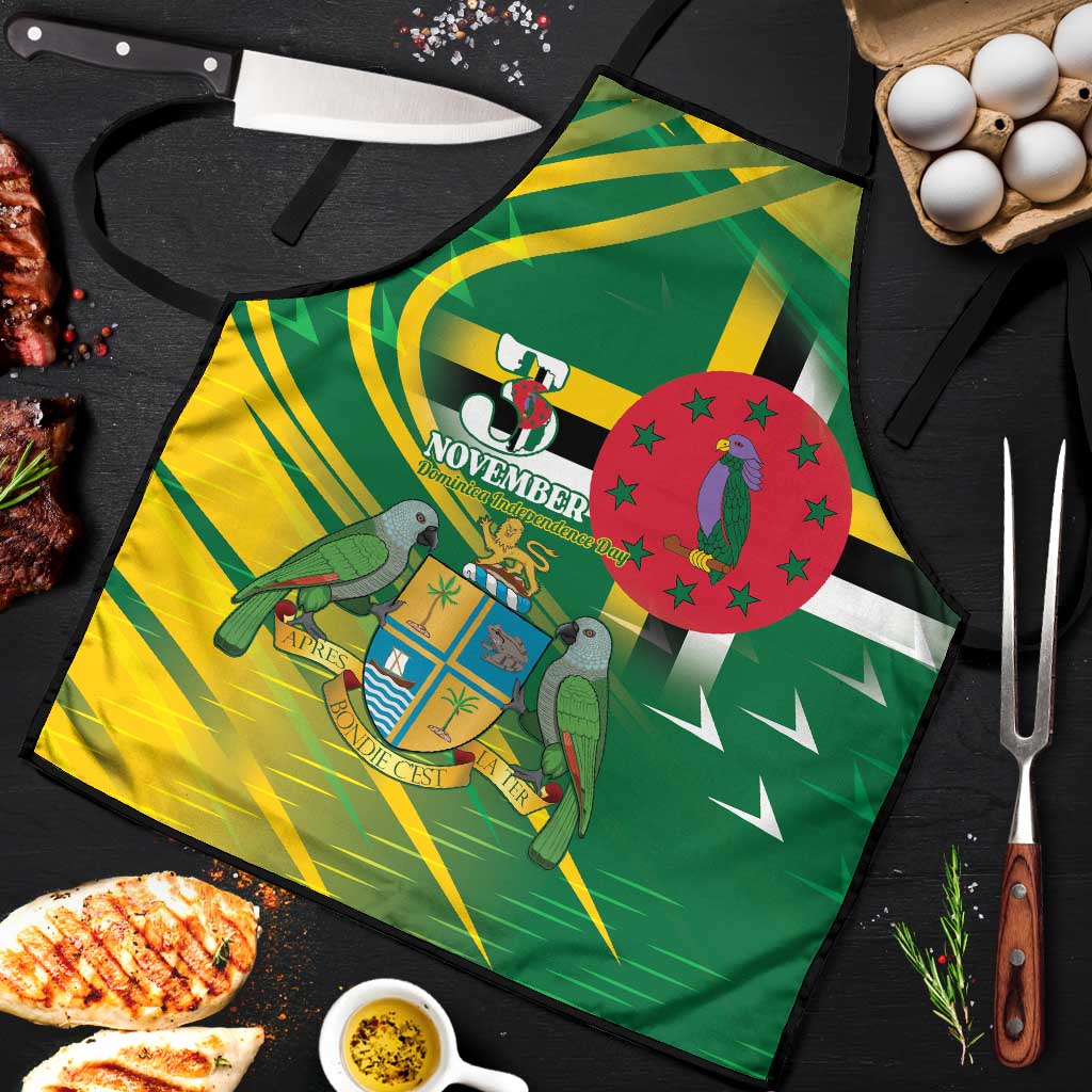 Dominica Independence Day Apron 3 November Coat Of Arms - Wonder Print Shop