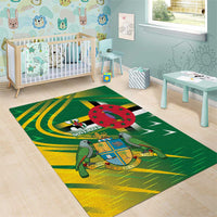 Dominica Independence Day Area Rug 3 November Coat Of Arms - Wonder Print Shop