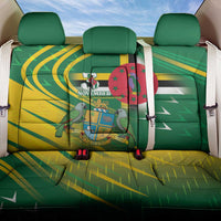 Dominica Independence Day Back Car Seat Cover 3 November Coat Of Arms - Wonder Print Shop