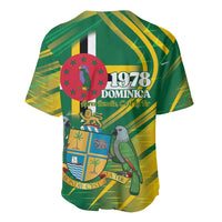 Dominica Independence Day Baseball Jersey 3 November Coat Of Arms - Wonder Print Shop