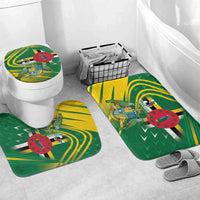 Dominica Independence Day Bathroom Set 3 November Coat Of Arms - Wonder Print Shop