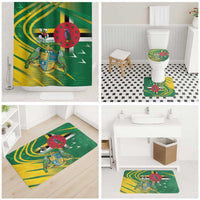 Dominica Independence Day Bathroom Set 3 November Coat Of Arms - Wonder Print Shop