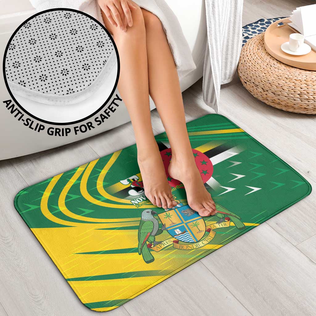 Dominica Independence Day Bathroom Set 3 November Coat Of Arms - Wonder Print Shop