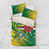 Dominica Independence Day Bedding Set 3 November Coat Of Arms - Wonder Print Shop