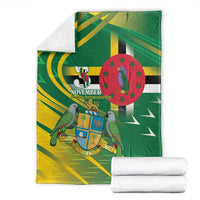 Dominica Independence Day Blanket 3 November Coat Of Arms - Wonder Print Shop