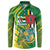 Dominica Independence Day Button Sweatshirt 3 November Coat Of Arms - Wonder Print Shop