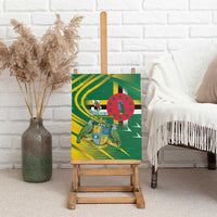 Dominica Independence Day Canvas Wall Art 3 November Coat Of Arms - Wonder Print Shop