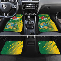 Dominica Independence Day Car Mats 3 November Coat Of Arms - Wonder Print Shop