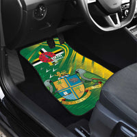 Dominica Independence Day Car Mats 3 November Coat Of Arms - Wonder Print Shop