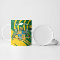 Dominica Independence Day Ceramic Mug 3 November Coat Of Arms - Wonder Print Shop