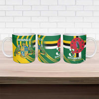 Dominica Independence Day Ceramic Mug 3 November Coat Of Arms - Wonder Print Shop