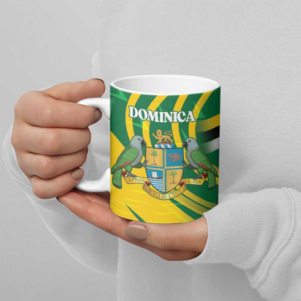 Dominica Independence Day Ceramic Mug 3 November Coat Of Arms - Wonder Print Shop