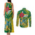 Dominica Independence Day Couples Matching Tank Maxi Dress and Long Sleeve Button Shirt 3 November Coat Of Arms - Wonder Print Shop