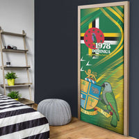 Dominica Independence Day Door Cover 3 November Coat Of Arms - Wonder Print Shop