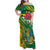 Dominica Independence Day Family Matching Off Shoulder Maxi Dress and Hawaiian Shirt 3 November Coat Of Arms - Wonder Print Shop