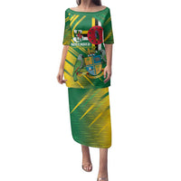 Dominica Independence Day Family Matching Puletasi and Hawaiian Shirt 3 November Coat Of Arms - Wonder Print Shop