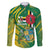 Dominica Independence Day Family Matching Short Sleeve Bodycon Dress and Hawaiian Shirt 3 November Coat Of Arms - Wonder Print Shop