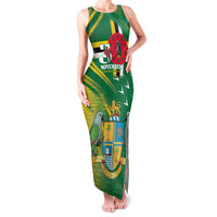 Dominica Independence Day Family Matching Tank Maxi Dress and Hawaiian Shirt 3 November Coat Of Arms - Wonder Print Shop