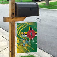 Dominica Independence Day Garden Flag 3 November Coat Of Arms - Wonder Print Shop