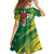 Dominica Independence Day Kid Short Sleeve Dress 3 November Coat Of Arms - Wonder Print Shop