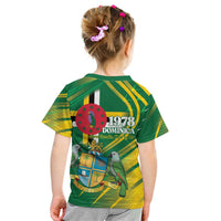 Dominica Independence Day Kid T Shirt 3 November Coat Of Arms - Wonder Print Shop