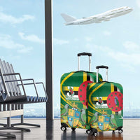 Dominica Independence Day Luggage Cover 3 November Coat Of Arms - Wonder Print Shop