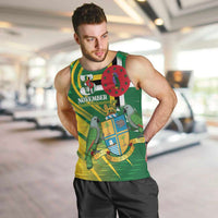 Dominica Independence Day Men Tank Top 3 November Coat Of Arms - Wonder Print Shop