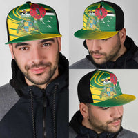 Dominica Independence Day Mesh Trucker Cap 3 November Coat Of Arms - Wonder Print Shop