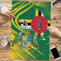 Dominica Independence Day Puzzle 3 November Coat Of Arms - Wonder Print Shop