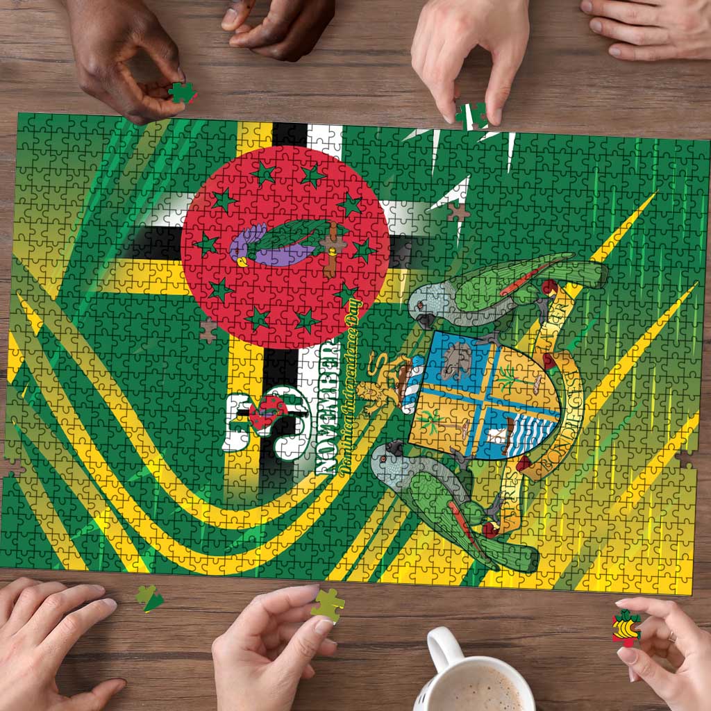 Dominica Independence Day Puzzle 3 November Coat Of Arms - Wonder Print Shop