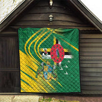 Dominica Independence Day Quilt 3 November Coat Of Arms - Wonder Print Shop