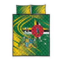 Dominica Independence Day Quilt Bed Set 3 November Coat Of Arms - Wonder Print Shop