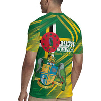 Dominica Independence Day Rugby Jersey 3 November Coat Of Arms - Wonder Print Shop