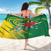Dominica Independence Day Sarong 3 November Coat Of Arms - Wonder Print Shop