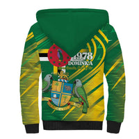 Dominica Independence Day Sherpa Hoodie 3 November Coat Of Arms - Wonder Print Shop