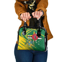 Dominica Independence Day Shoulder Handbag 3 November Coat Of Arms - Wonder Print Shop
